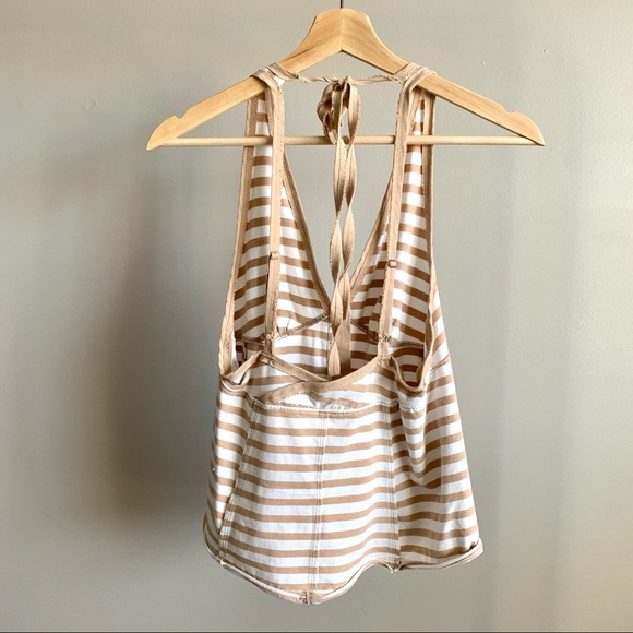 Free People We the Free Striped Halter Top - Picture 3 of 12